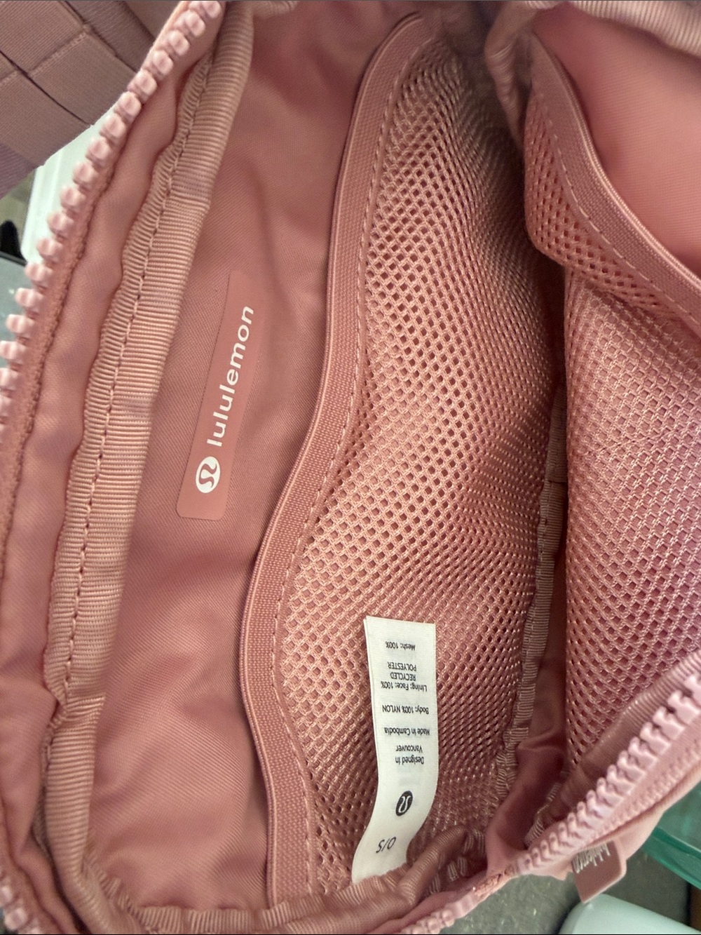 Dusty Rose Crossbody Belt Bag - Women - Picture 6 of 6